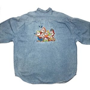 Vintage 90s Disney 7 Dwarfs Shirt